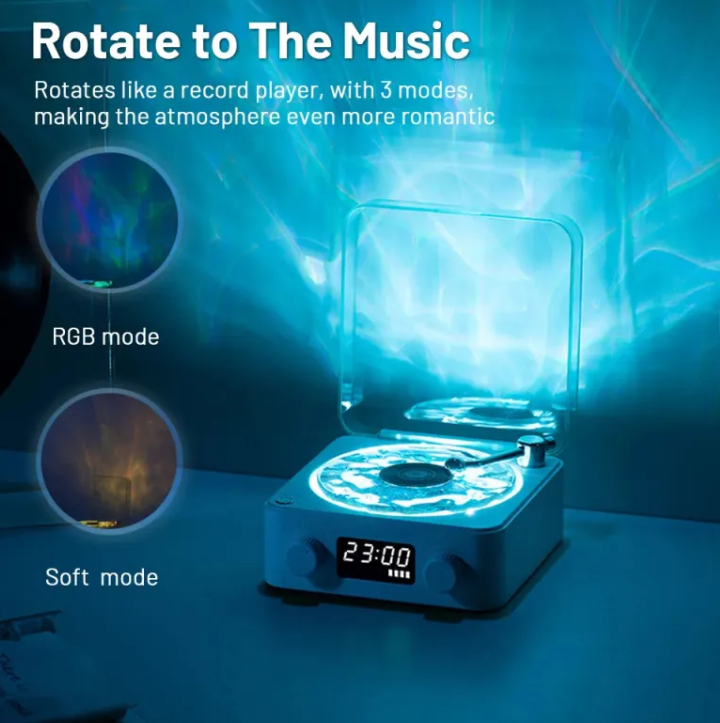Vintage Bluetooth Speaker/nightlight