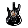 Rock & Roll Vinyl Record Wall Clock