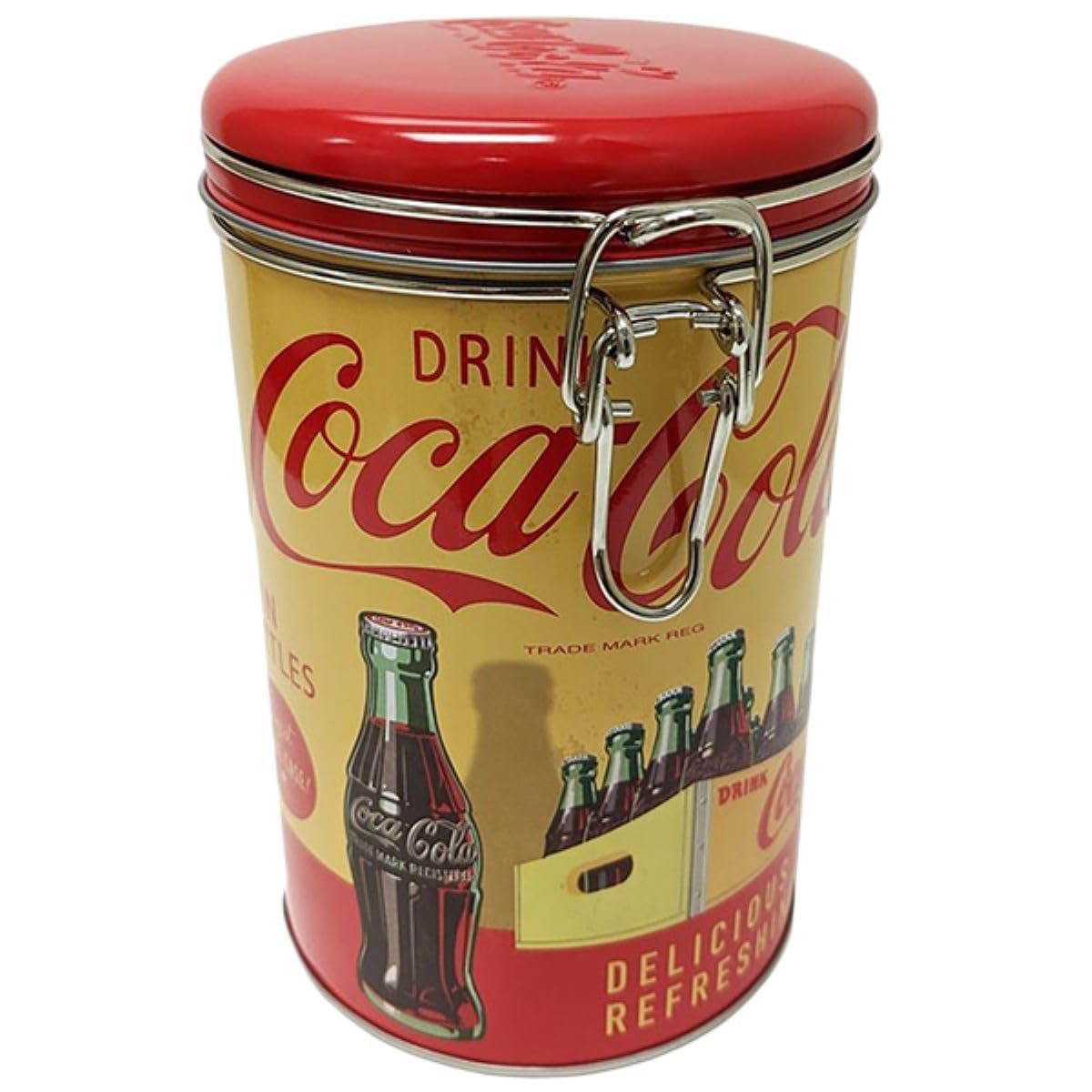 Vintage Lock-Top Storage Canister