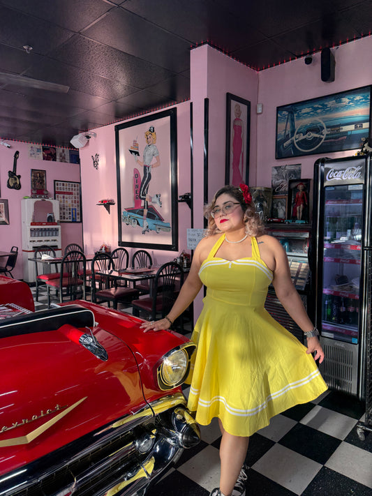Sunshine Swing Retro Dress