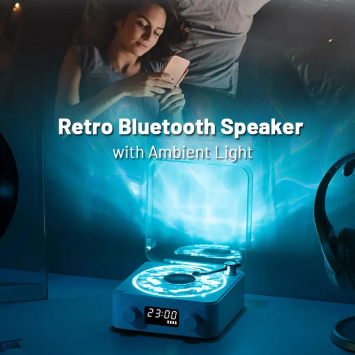 Vintage Bluetooth Speaker/nightlight