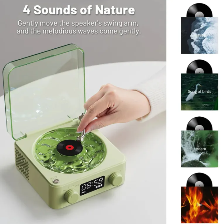 Vintage Bluetooth Speaker/nightlight